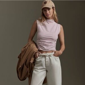 Maeve by Anthropologie striped cotton tee